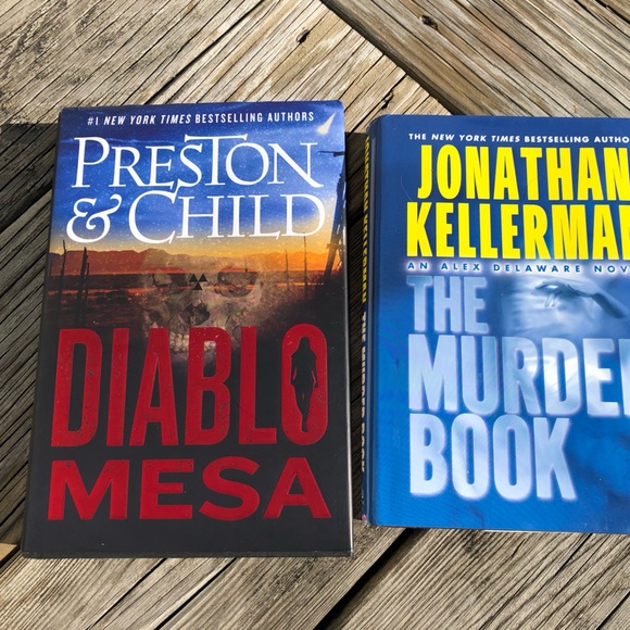 2 Books - PRESTON & CHILD / Diablo Mesa - JONATHAN KELLERMAN / Murder Book - Picture 2 of 4